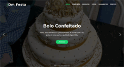 Desktop Screenshot of dmfesta.com.br
